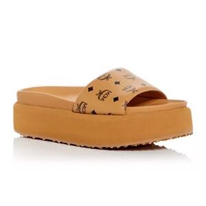 MCM Women s Athleta Platform Slide Sandals. Authentic, NWT size 40